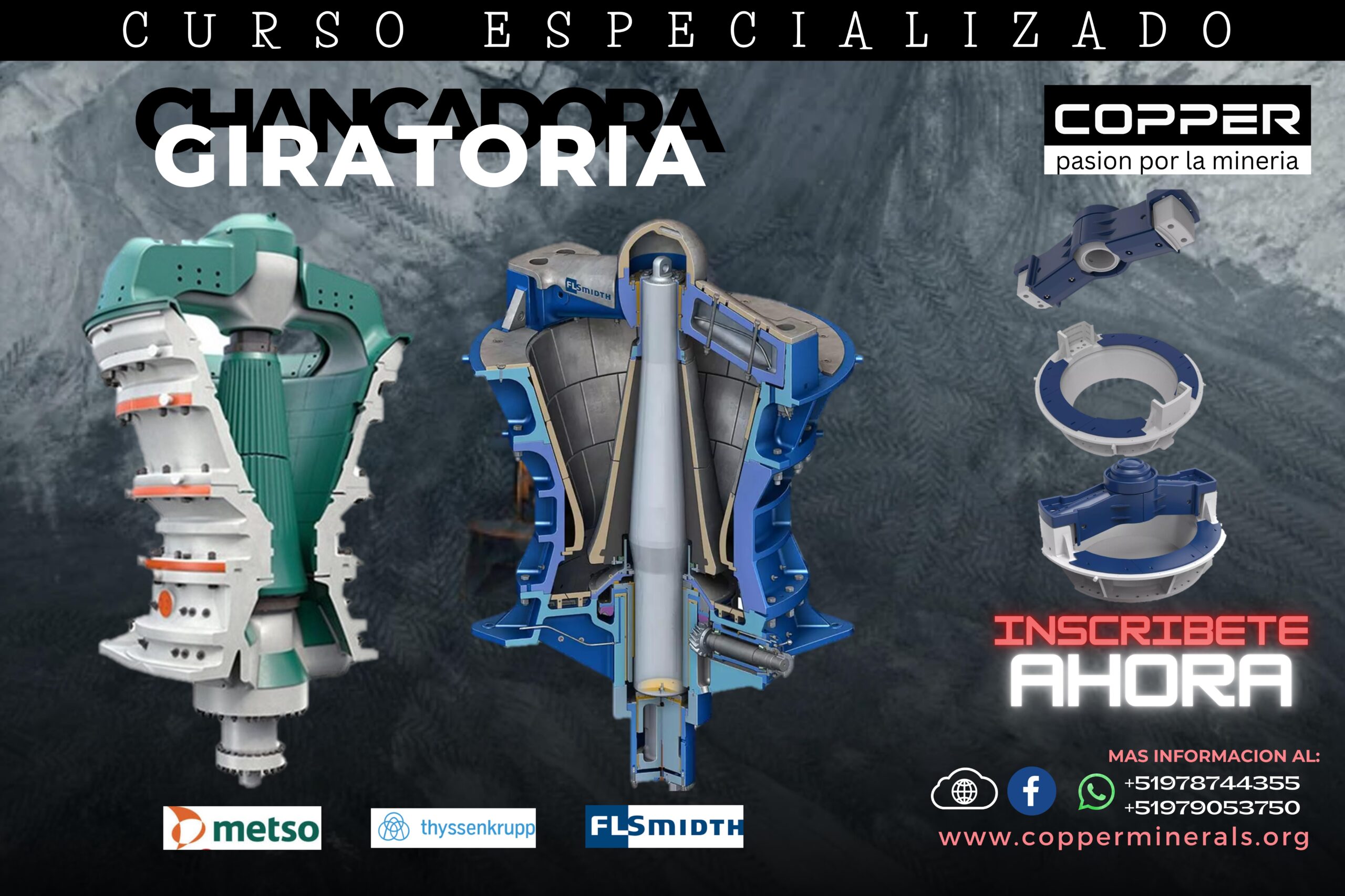 MANTENIMIENTO MECANICO CHANCADORA GIRATORIA